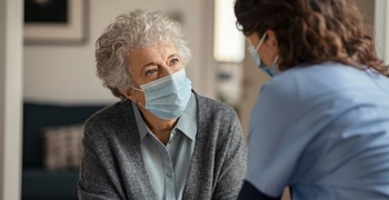 A nurse caring for a vulnerable patient, as commissioned by the local authority through the Provider Selection Regime.