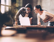 finance team using expense claims software