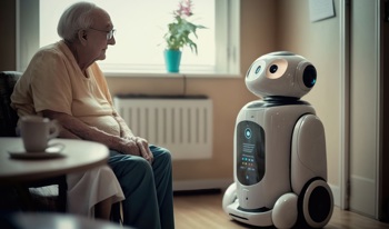 AI robotics combating loneliness