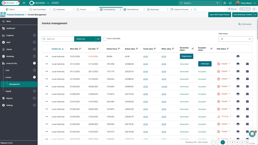 Access Care Rostering | Care Management Software | Access