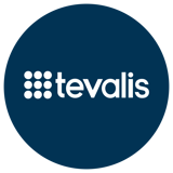 New Tevalis Logo Blue Circle 01