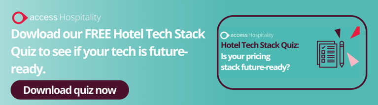 download our free hotel tech stack quiz to see if your tech is future-ready