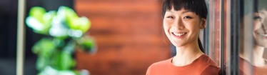 Image of a smiling female employee
