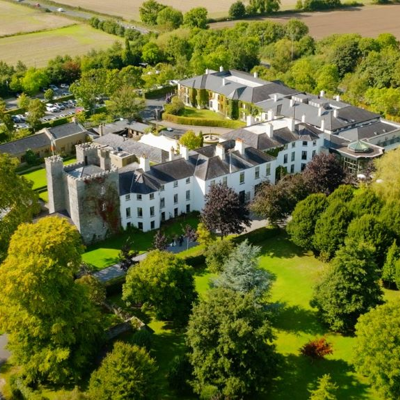 Barberstown Castle Aerial View