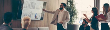 Image of HR strategic meeting in the office