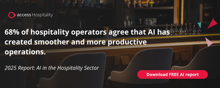 68% of hospitality operators agree that AI has created smoother and more productive operations. Download free AI report