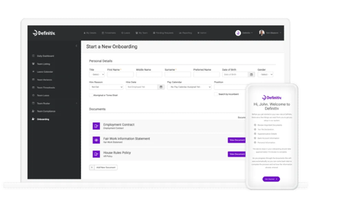 Definitiv - Payroll and Workforce Management Software