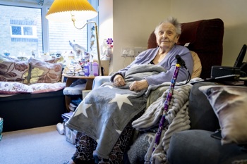 A social care client - a candidate for wellbeing support.