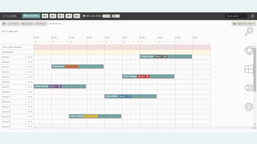 A screenshot of our visiting system