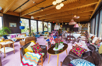 Tante Alma Hotel Bonn Gästelounge