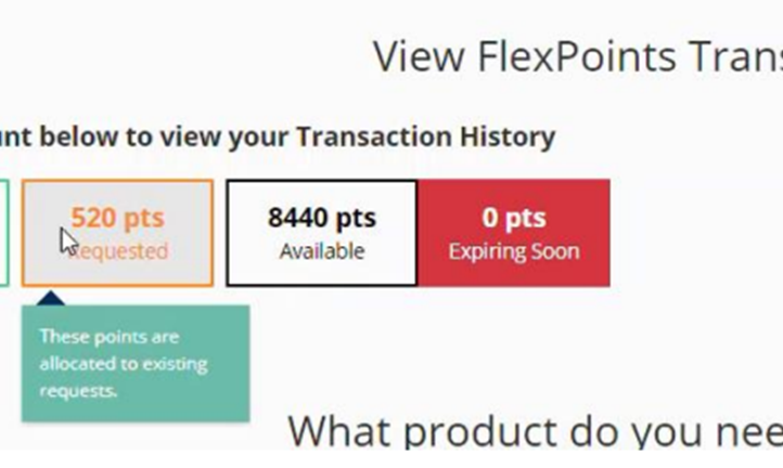 Services Flexpoints Transactions