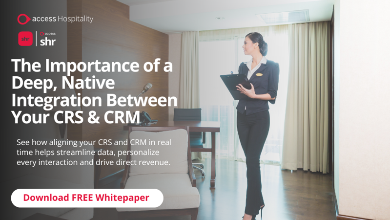 The importance of a deep, native integration between your CRS and CRM. Download free whitepaper.