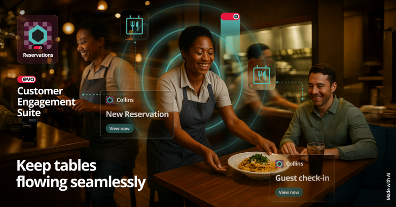 Keep guest informed and tables flowing seamlessly