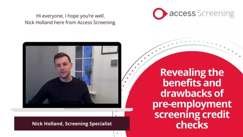 Revealing the benefits and drawbacks of pre-employment screening credit checks