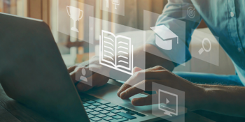 person researching CQC Ratings Review