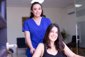 A patient departing an acute care setting.