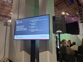 image of a tv screen showcasing rewired 2026 session