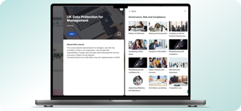 screenshot of CPD screen on access compliance lms