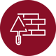 Access Weighsoft ready mix concrete software icon in red