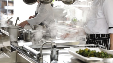 Chefs in the kitchen