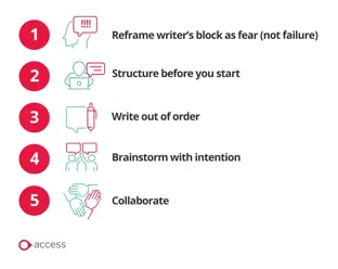 5 strategies to beat writer's block