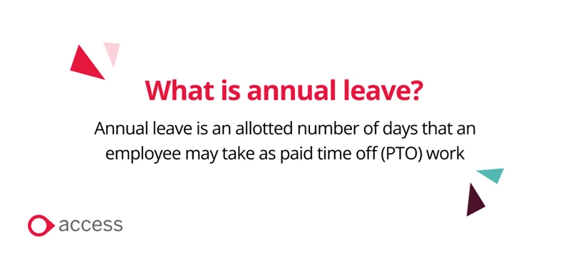 Image explaining what is annual leave?