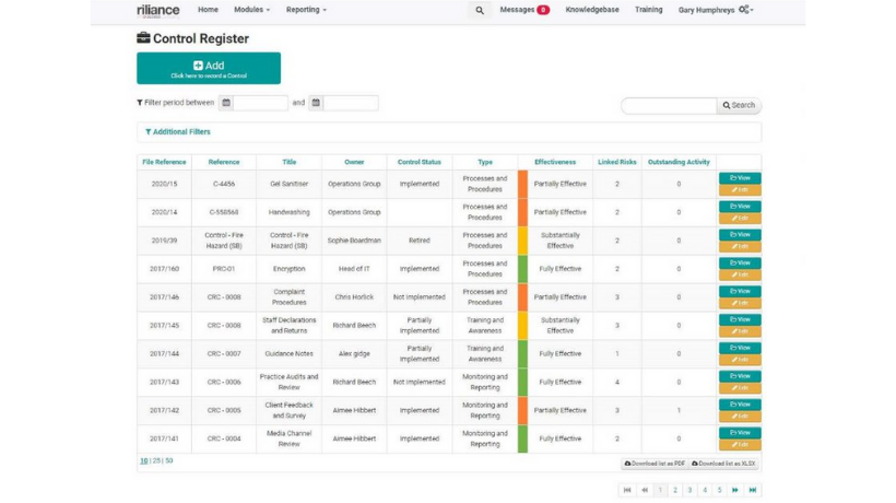 Enterprise risk management system | Access Group