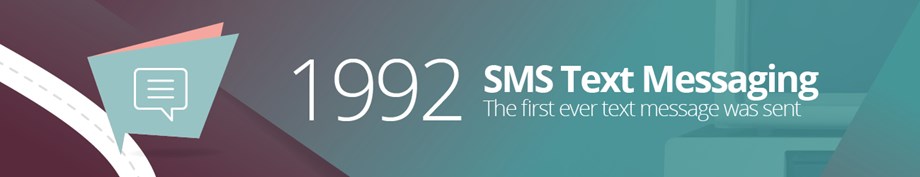 1992 – SMS Text Messaging