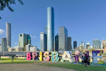 Brisbane city sign