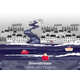 Downstream clients and projects