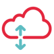 Cloud Remote Access Icon Full Colour