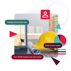 Construction bid management software