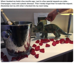 plastic dinosaur