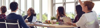 Image of a business meeting
