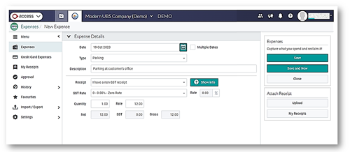Access Database Expense System Expense Management Software | Simplifying Expense Claims