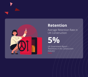 Retention construction