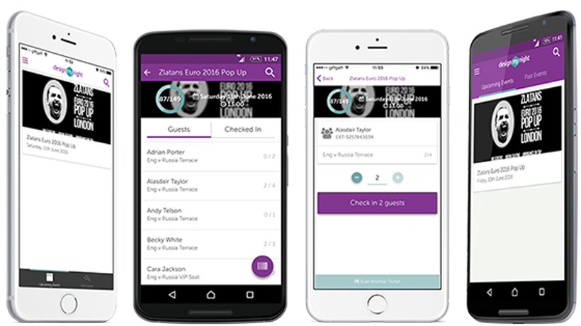 Hospitality scanner screenshot