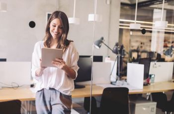 Women using best finance software